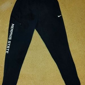 Nike size L Memphis state joggers